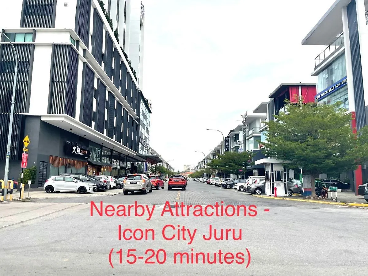 Entire 33 Cozy House • 3 Bedroom @ Alma Bukit Mertajam 0*,